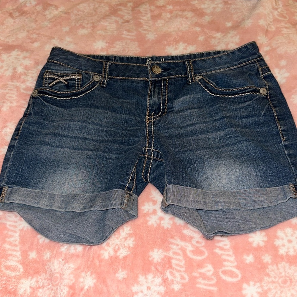 amethyst jean shorts
